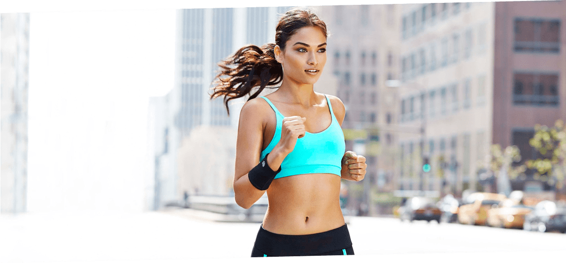 Girl running