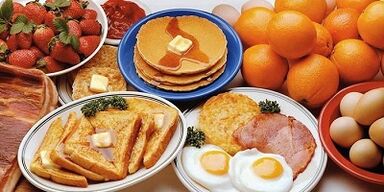 Organize proper nutrition for weight loss