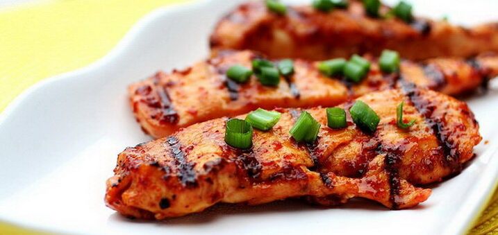 Grilled Chicken Breasts from the Dukan Diet